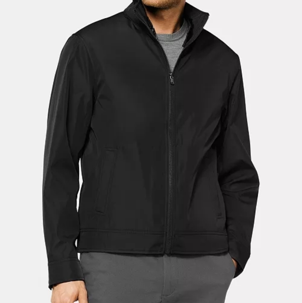 Michael Kors Men's 3-in-1 Black Tech Track Jacket Size 1XLT
